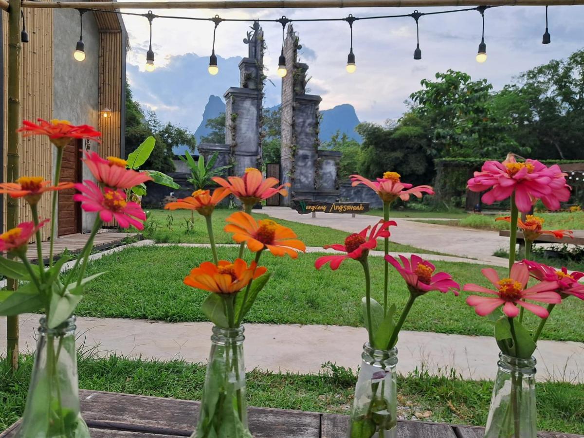 Vangvieng Angsavanh Resort Vang Vieng Luaran gambar
